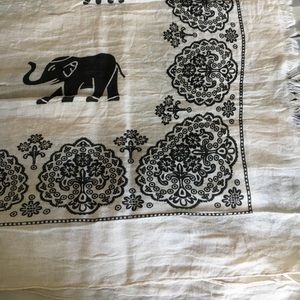 Lightweight Elephant Scarf